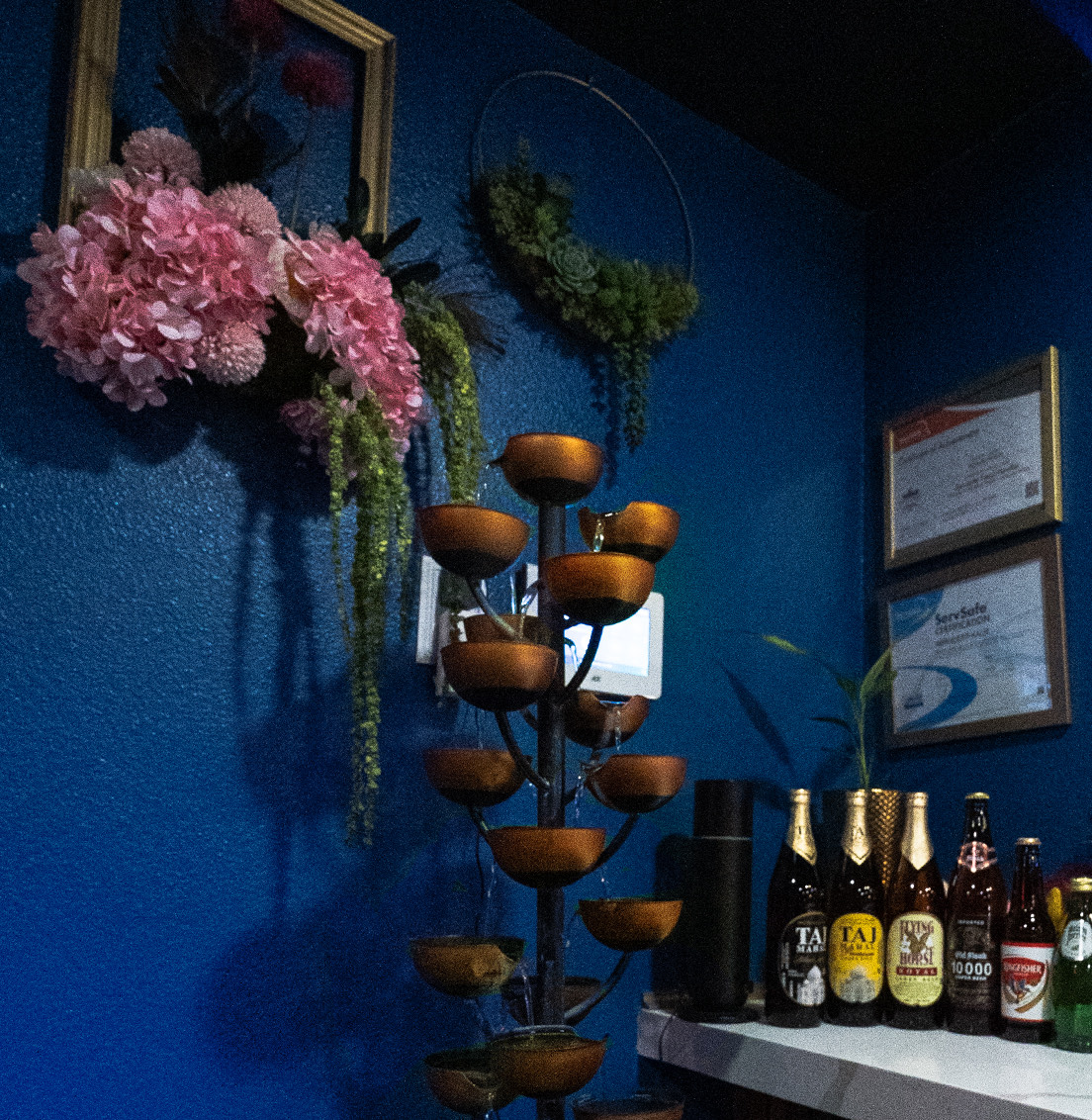 Copper & blooms